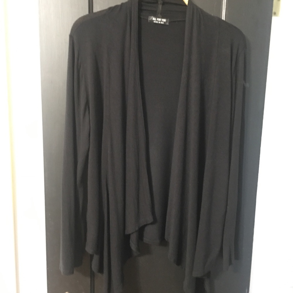Open front cardigan